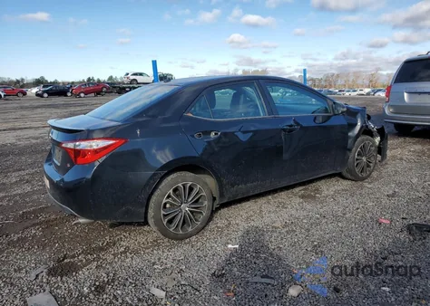 2014 Toyota Corolla L z USA, uszkodzony, nr VIN 2T1BURHE4EC018175